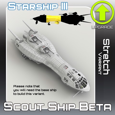 Image of Scout Ship Beta Stretch Variant Upgrade