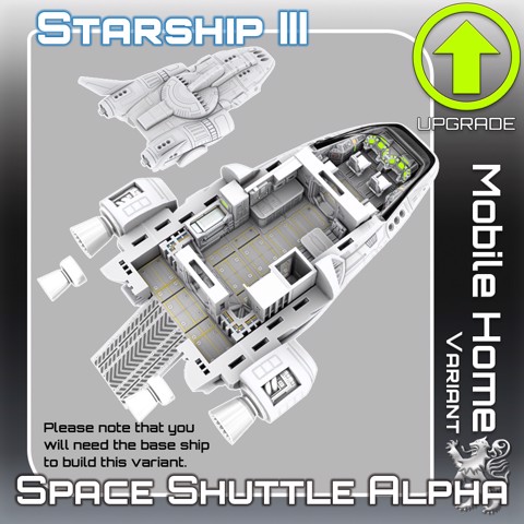 Image of Space Shuttle Alpha Mobile Home Variant Upgrade