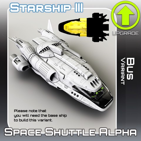 Image of Space Shuttle Alpha Bus Variant Upgrade