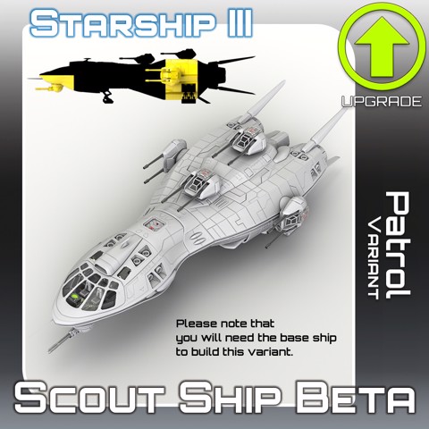 Image of Scout Ship Beta Patrol Variant Upgrade