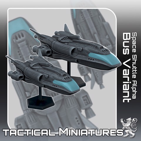 Image of Space Shuttle Alpha Bus Variant Tactical Miniatures