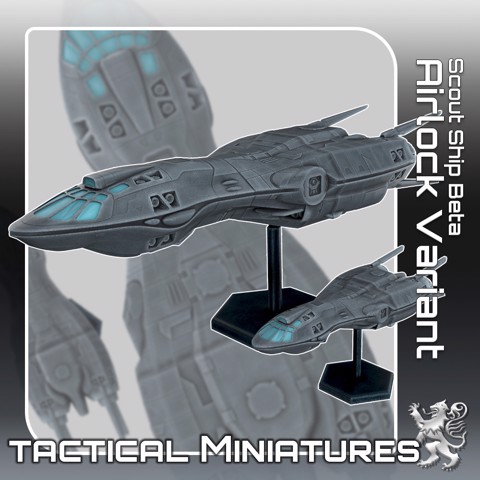 Image of Scout Ship Beta Airlock Variant Tactical Miniatures