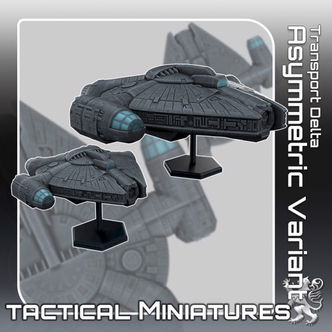 Image of Transport Delta Asymmetric Variant Tactical Miniatures