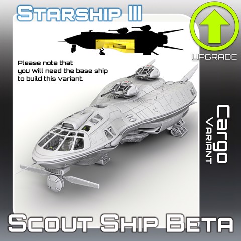 Image of Scout Ship Beta Cargo Variant Upgrade