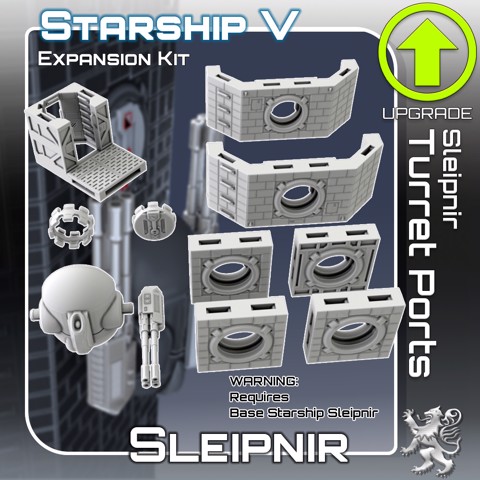 Image of Sleipnir Turret Ports Expansion Kit
