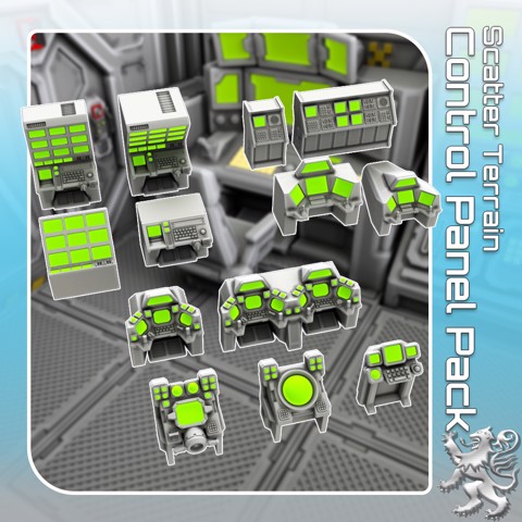 Image of Control Panel Pack - Scatter Terrain