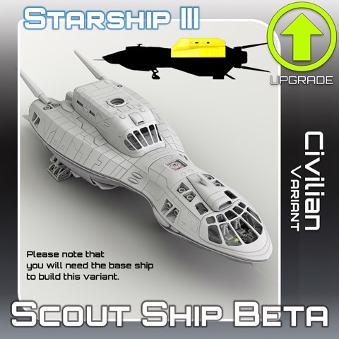 Image of Scout Ship Beta Civilian Variant Upgrade