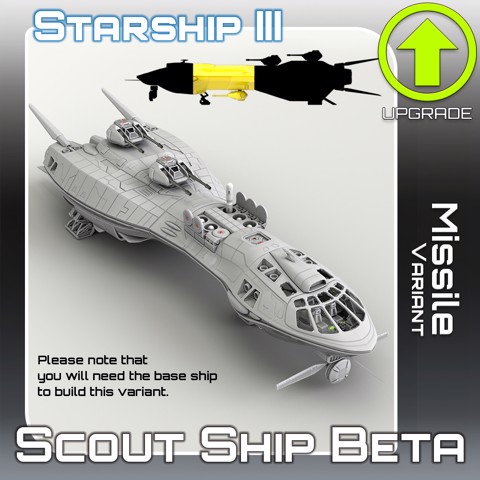 Image of Scout Ship Beta Missile Variant Upgrade