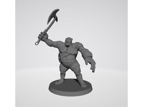 Image of Ogre Warrior (with Axe)