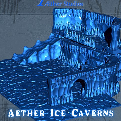 Image of Aether Ice Caverns Patron Bundle
