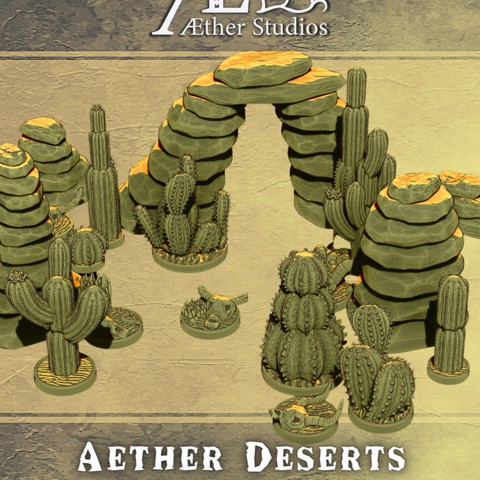 Image of Aether Deserts - Scatter I