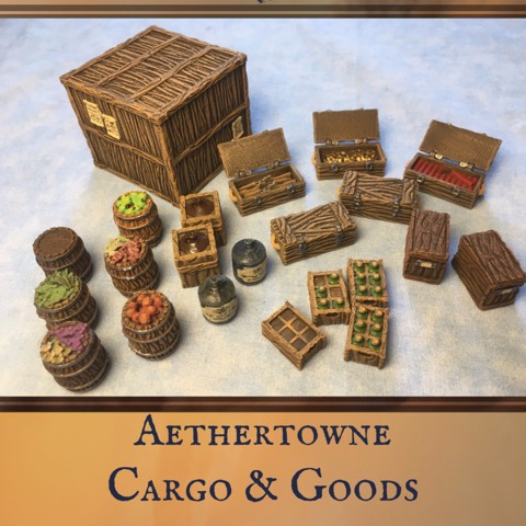 Image of Sky Islands: Aethertowne Cargo & Goods