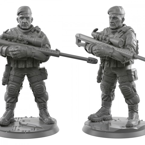 Image of Barret sniper squad
