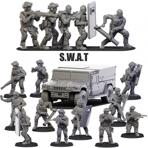 Image of SWAT team