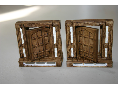 Image of Tudor Door for S Walls - Openlock / OpenForge