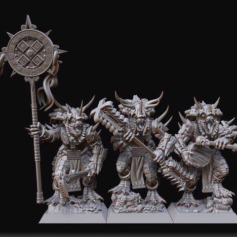 Image of MODULAR TEMPLE GUARD COMMAND GROUP