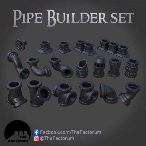 Image of Modular Pipe Creation set