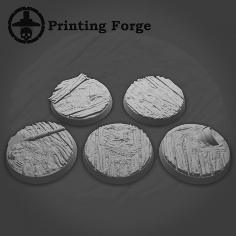 Image of 25mm Trench Bases V2 (Supported)