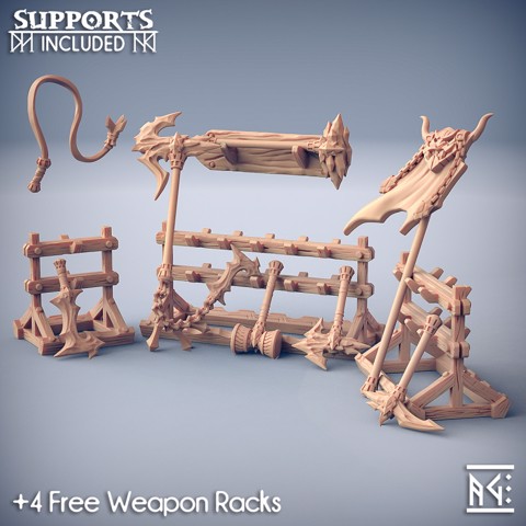 Image of Weapons for Loot & Racks: Dumlok Flameseekers