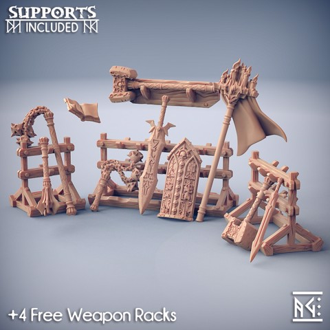 Image of Weapons for Loot & Racks: Requiem Brotherhood