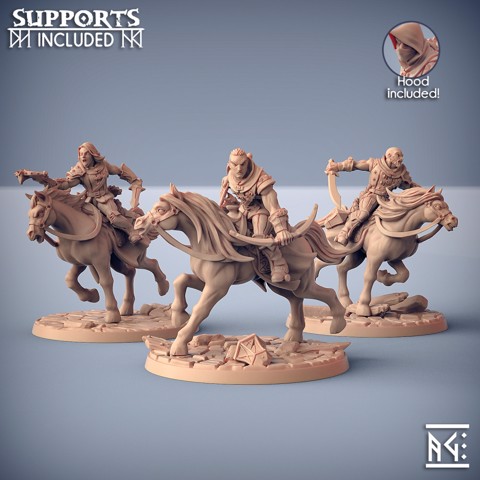 Image of Thieves Guild Steeds - 3 Modular Units