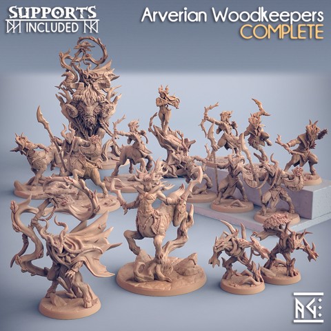 Image of COMPLETE Arverian Woodkeepers (Presupported)