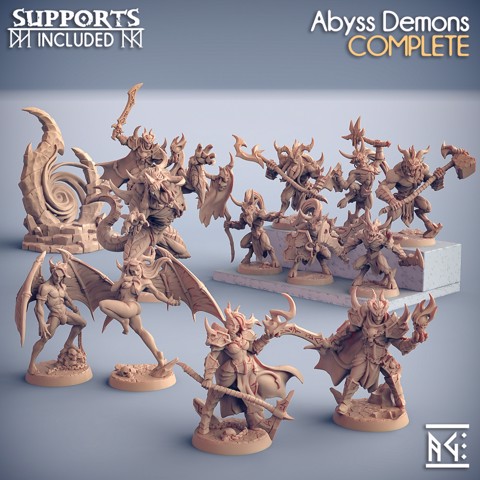 Image of COMPLETE Abyss Demons (presupported)