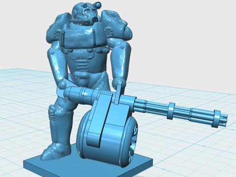 Image of T-60 Power Armour Mini