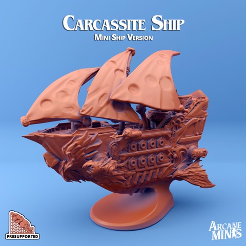Image of Carcassite Ship - Mini Ship