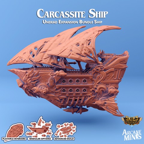 Image of Airship - Carcassite Ship (Undead)