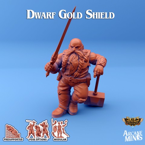 Image of Dwarf Gold Shield