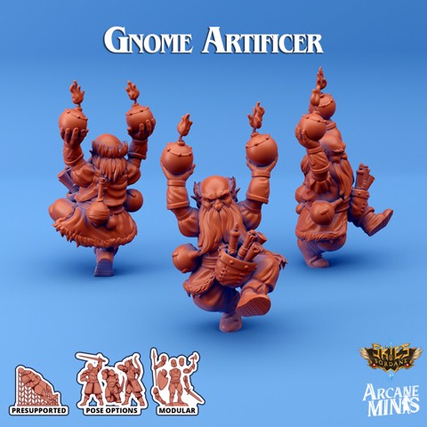 Image of Gnome Artificer - Artificer Guilds