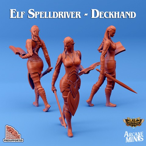 Image of Elf Spelldriver - Deckhand