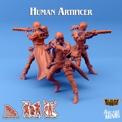 Image of Human Artificer - Artificer Guilds