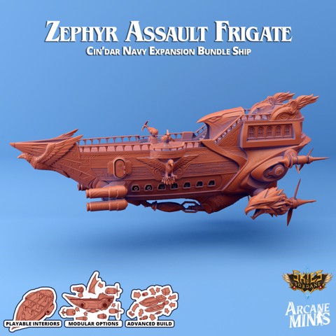 Image of Airship - Zephyr Assault Frigate