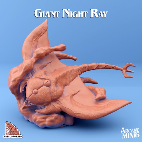 Image of Giant Night Rays