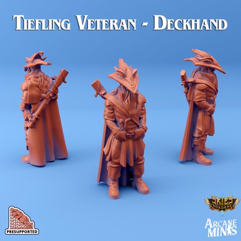 Image of Tiefling Veteran - Deckhands