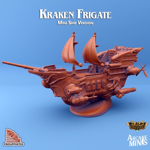 Image of Kraken Frigate - Mini Ship