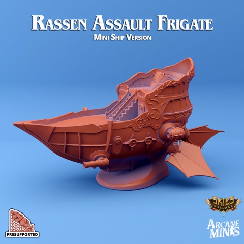 Image of Rassen Assault Frigate - Mini Ship