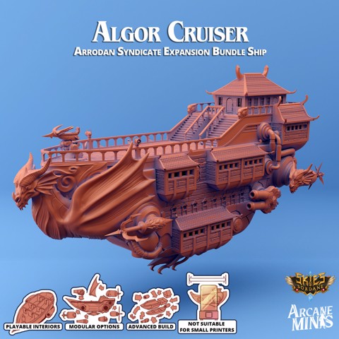 Image of Airship - Algor Class Cruiser