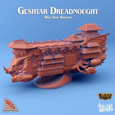 Image of Geshtar Dreadnought - Mini Ship