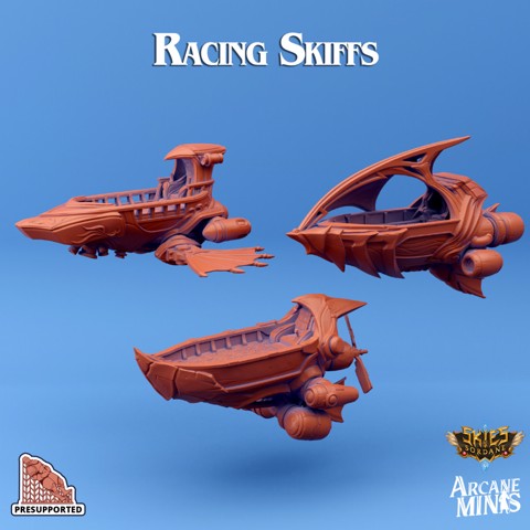 Image of Racing Skiff - 3 Pack