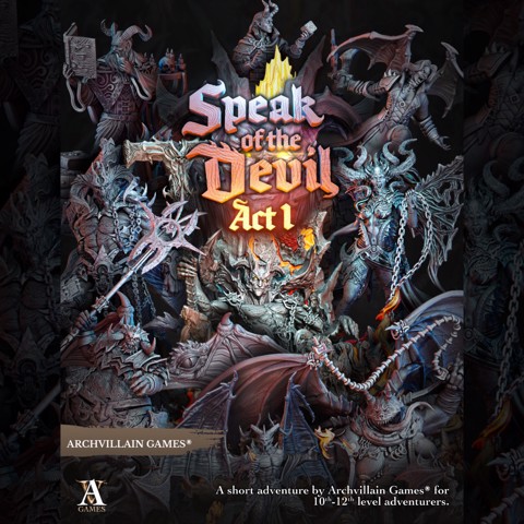 Image of Archvillain Adventures - Speak of the Devil: Act I