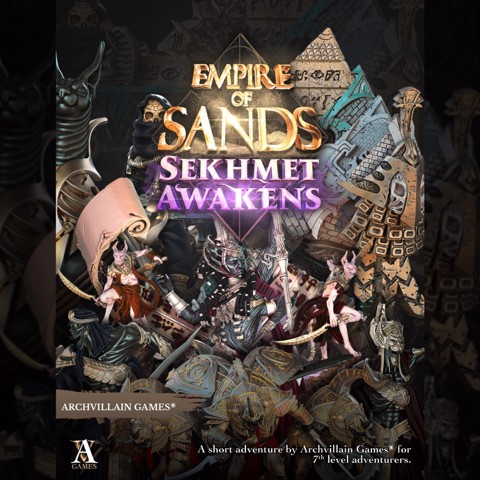 Image of Archvillain Adventures - Empire of Sands: Sekhmet Awakens
