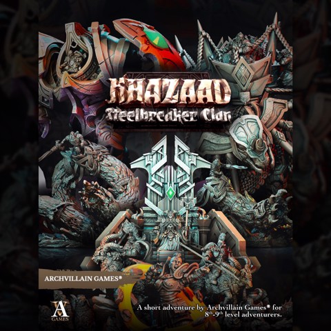 Image of Archvillain Adventures - Khazaad: Steelbreaker Clan