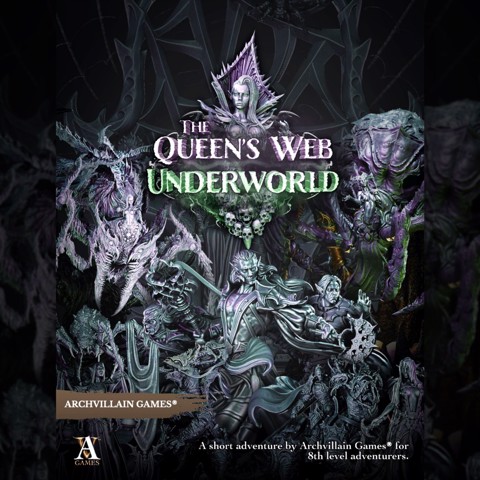 Image of Archvillain Adventures - The Queen's Web: Underworld