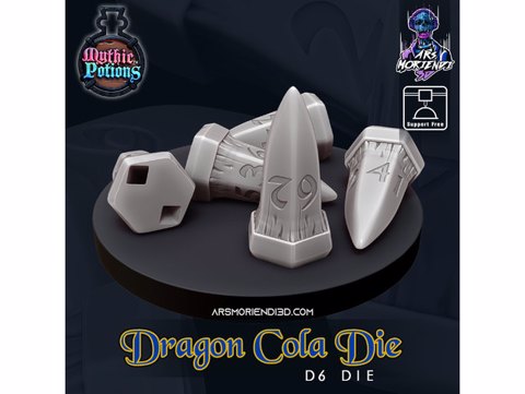 Image of Dragon Cola Die D6 - Mythic Potions