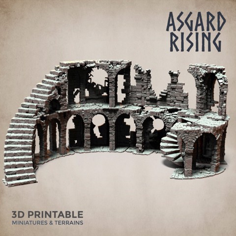 Image of Stone Ruins Modular Set presupported