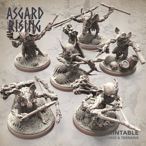 Image of Forest Goblins Range Weapons Modular Set Army