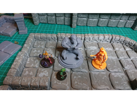 Image of D&D Scenery: Monkey Statue for Tomb of Annihilation